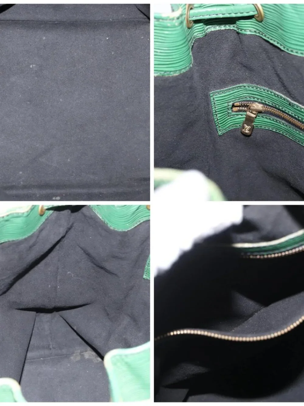 LOUIS VUITTON Epi Noe Shoulder Bag Green M44004 LV Auth LNZ274 - Picture 15 of 16